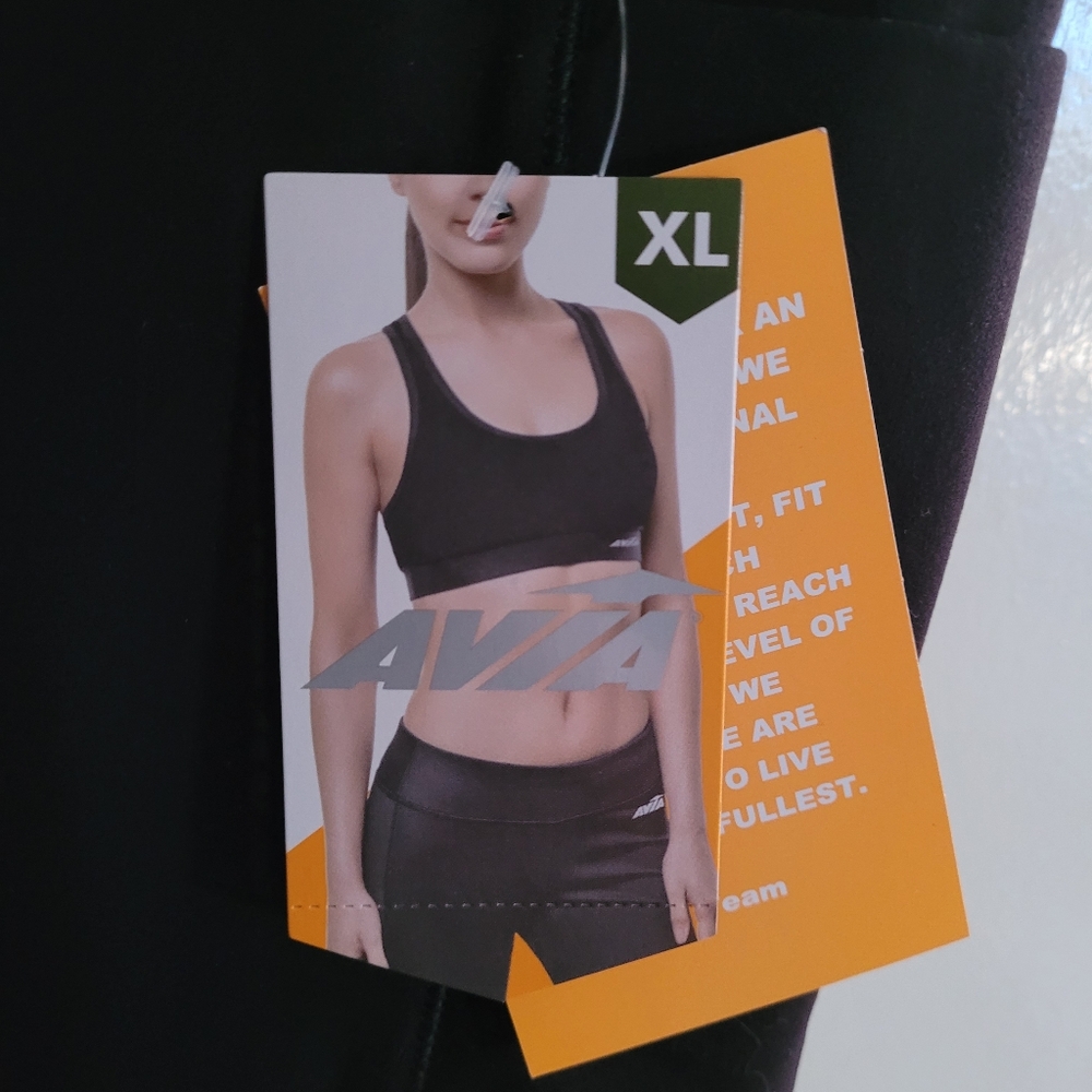 Avia Black Leggings With Pockets